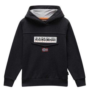 Napapijri Childrens/Kids Burgee Regular Hoodie / Black